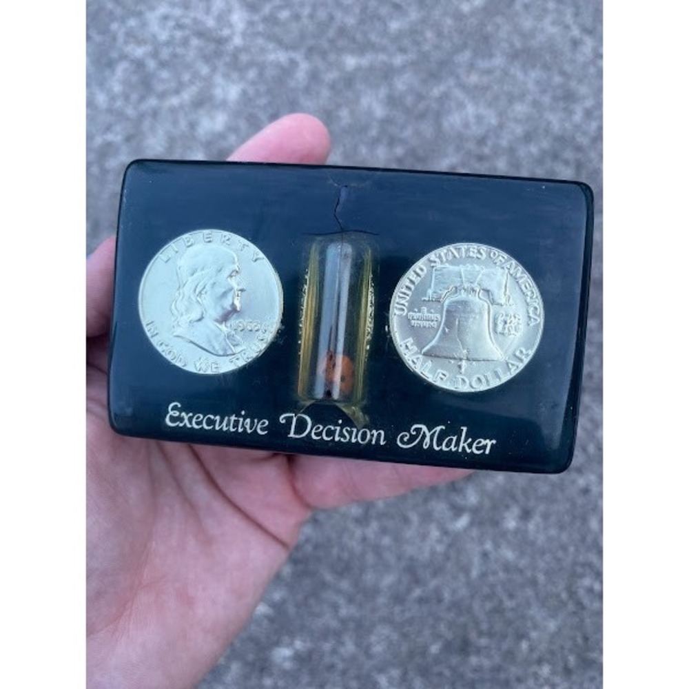 Lifo Industries Executive Decision Maker Coin‎ Replica Paperweight Dice 1750